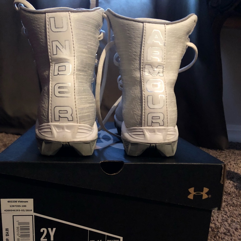 Youth Under Armour Football Cleats
